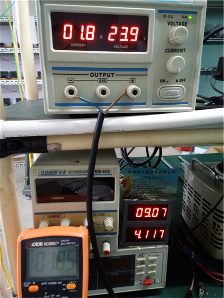 DC24V输入，9V 4.1A 45W输出  LED恒流板