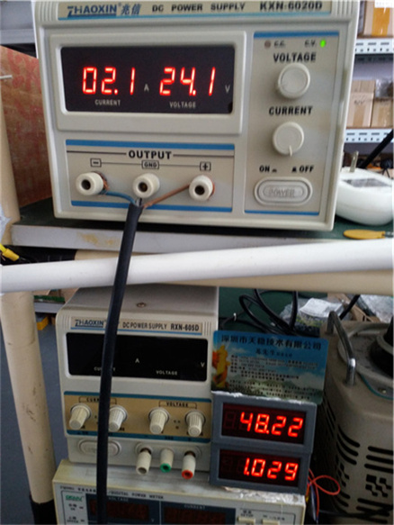 真正厂家DC24V 50W输入功率 48V 1A 输出