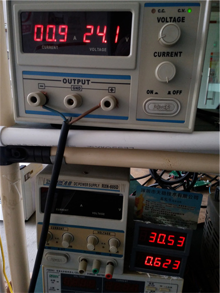 输入电压：DC12-48 V,输出 30-35V 0.6A 可升可降电源