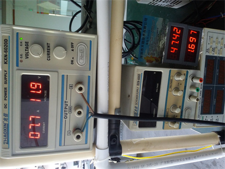 DC12V输入，输出1.7A 45-55V LED驱动电源板