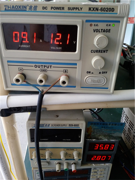 输入DC12V 100W  输出2.8A  30-36V LED驱动