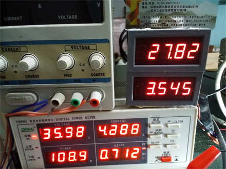 AC36V输入，输出3.6A 100W